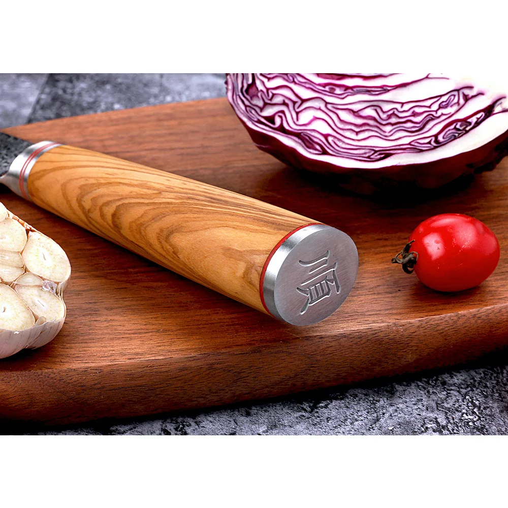 Шеф-нож YOUSUNLONG 10 дюймов (25 5 см) из дамасской стали