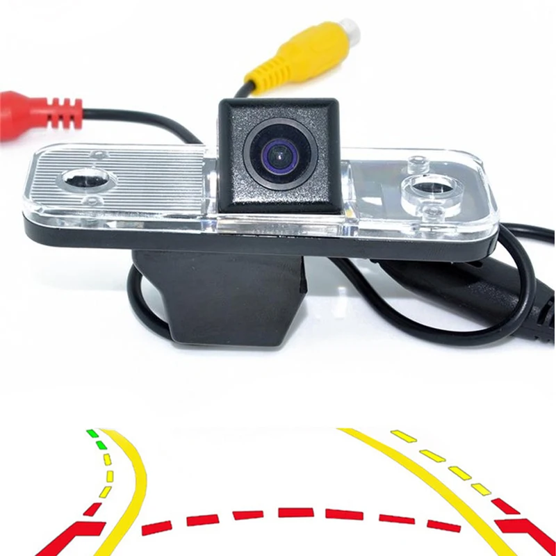 

Variable Parking Line Dynamic Trajectory Tracks Car Rear View Parking Backup Camera For Hyundai Azera Santa Fe IX45 2001-2012