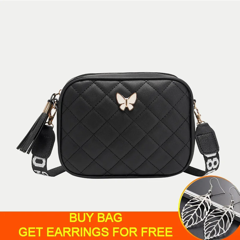 

Diamond Pattern Square Shoulder Bags for Women PU Leather Crossbody Bags Ladies Shopping Portable Handbag and Purse