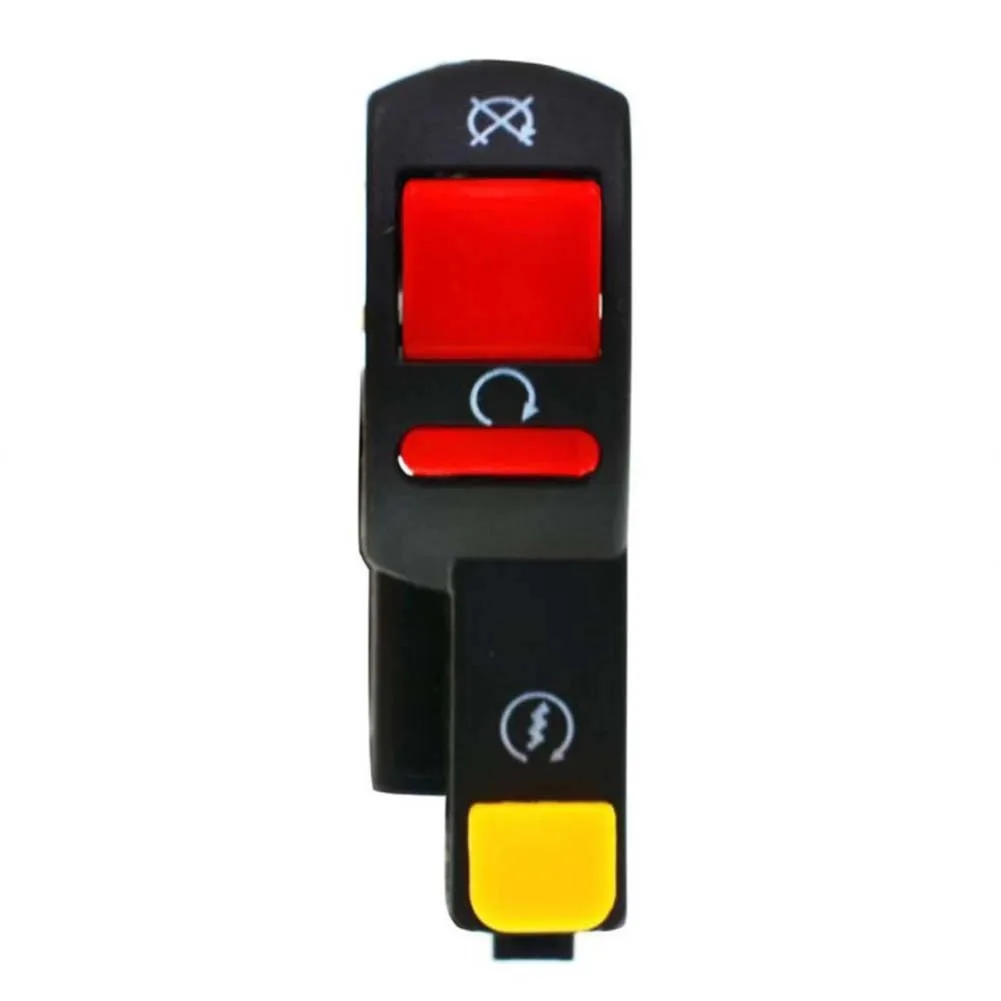 

New Handlebar Switch On-Off Button PVC Scooter Moped Start & Stop ATV Starter Handlebar Universal Motorcycle 2022