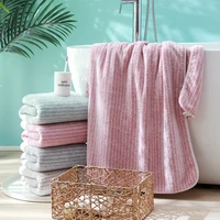 70140cm adults bath towel set absorbent quick drying spa body wrap face hair shower towels large beach cloth bathroom bathrobe