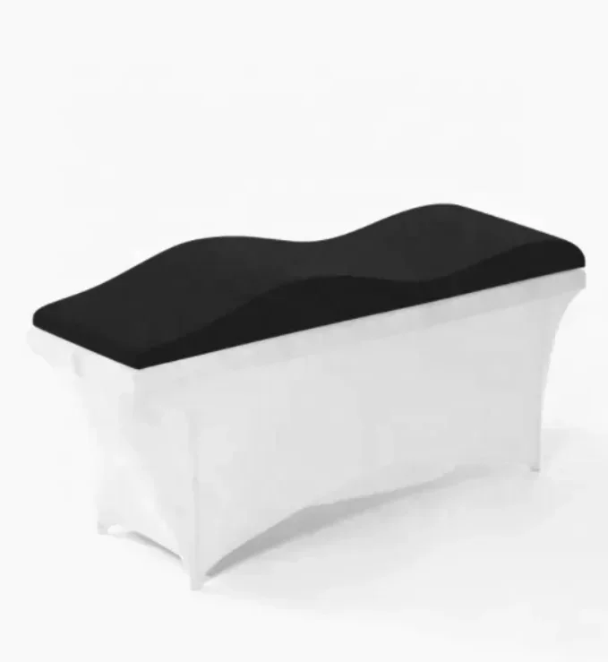 Изогнутый топпер из пены с эффектом памяти матрас для ресниц бархатный