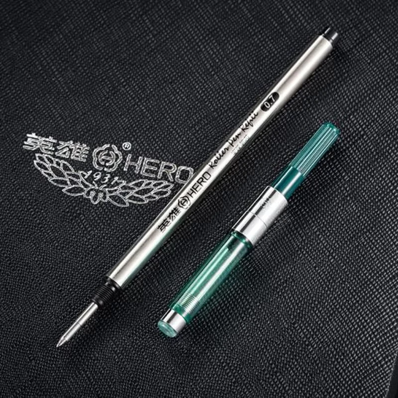 Перьевая ручка Hero 2191 14-каратное золото чернильная F 0 5 мм оригинальные чернила