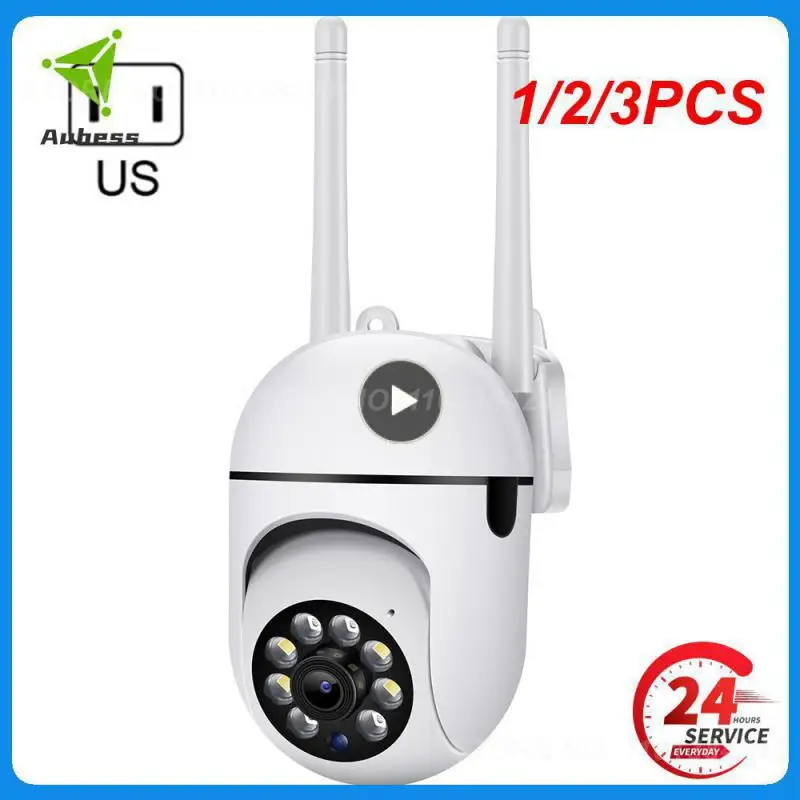 

1/2/3PCS Tuya/YCC365 PLUS APP Wireless IP Camera 2MP Outdoor Street WIFI Motion Detection Camera AI Auto Tracking CCTV