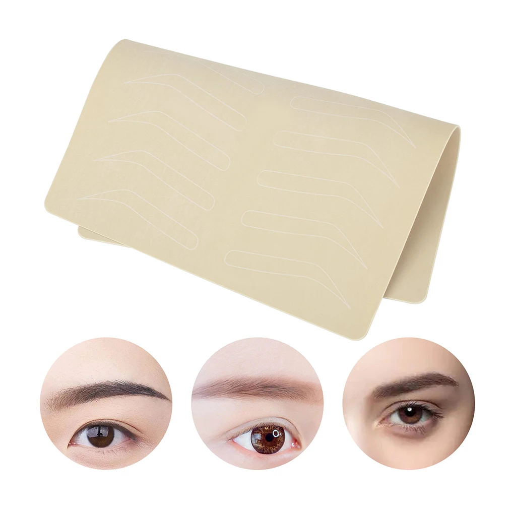 

Eyebrow Practice Skin Blank Microblading No Ink Needed Training for Beginner