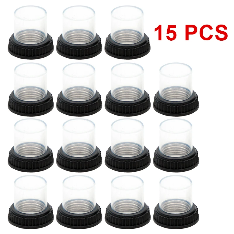 

15PCS Thermal Switch Overload Protector Circuit Breaker Waterproof Dustproof Cap