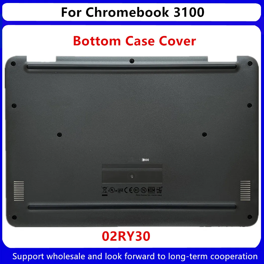 

New For Dell Chromebook 3100 Laptop Bottom Case Base Low Cover 02RY30 2RY30 AP2FH000300