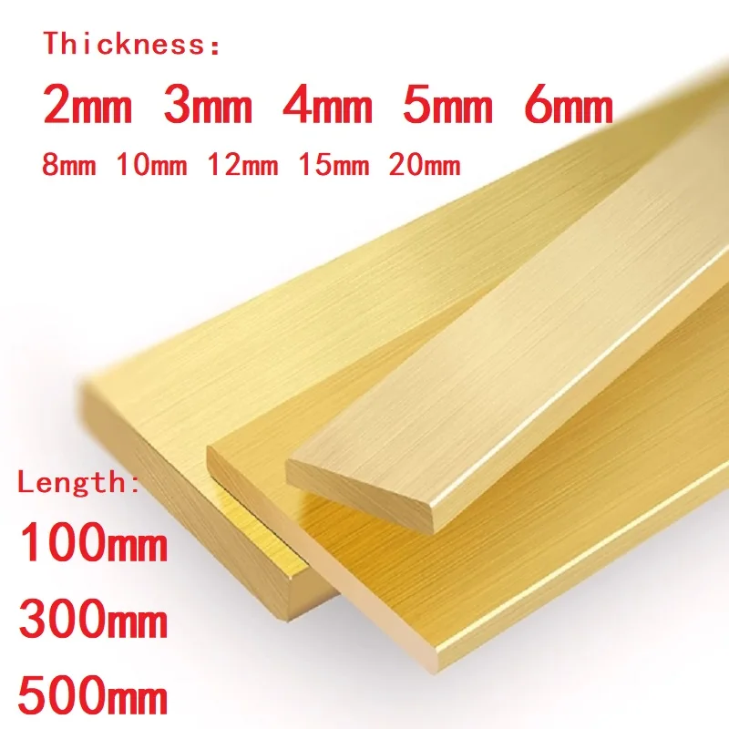 

Латунная пластина H59 2-20 мм