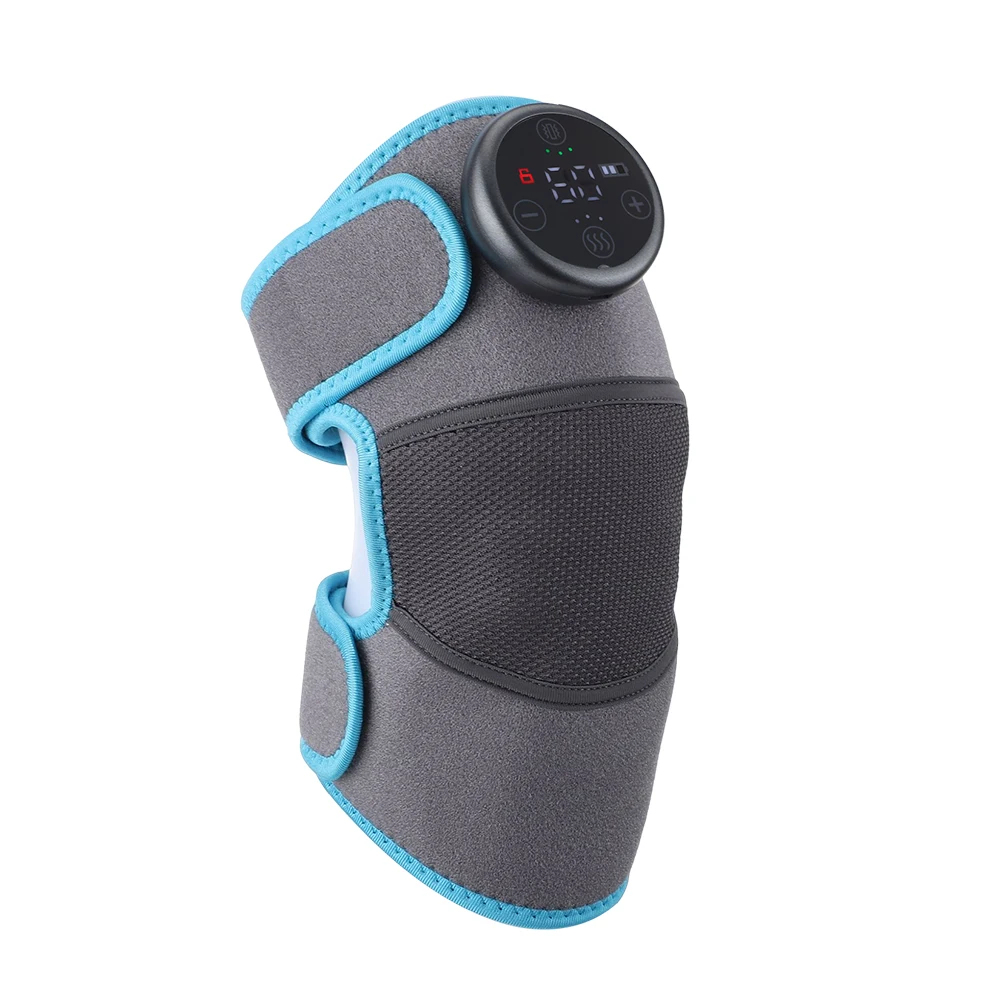 Heating Knee Massager Electric Shoulder Vibration Massage Pad For Physiotherapy Leg Arthritis Elbow Joint Pain Relief Therapy