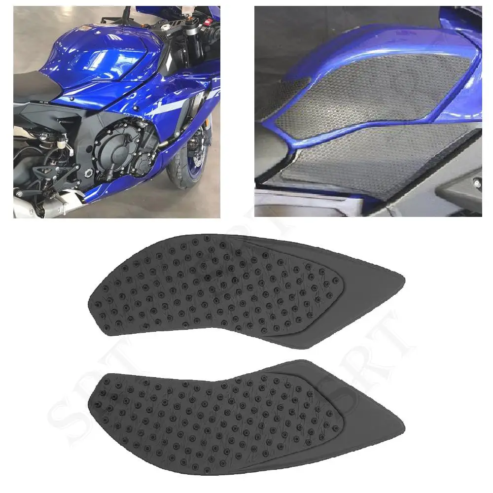 Motorcycle Tank Pad Side tank Knee Traction Anti Slip Grips Pads Fits for Yamaha YZF R1 YZF-R1 R1M R1S 2015-2019 2020 2021 2022