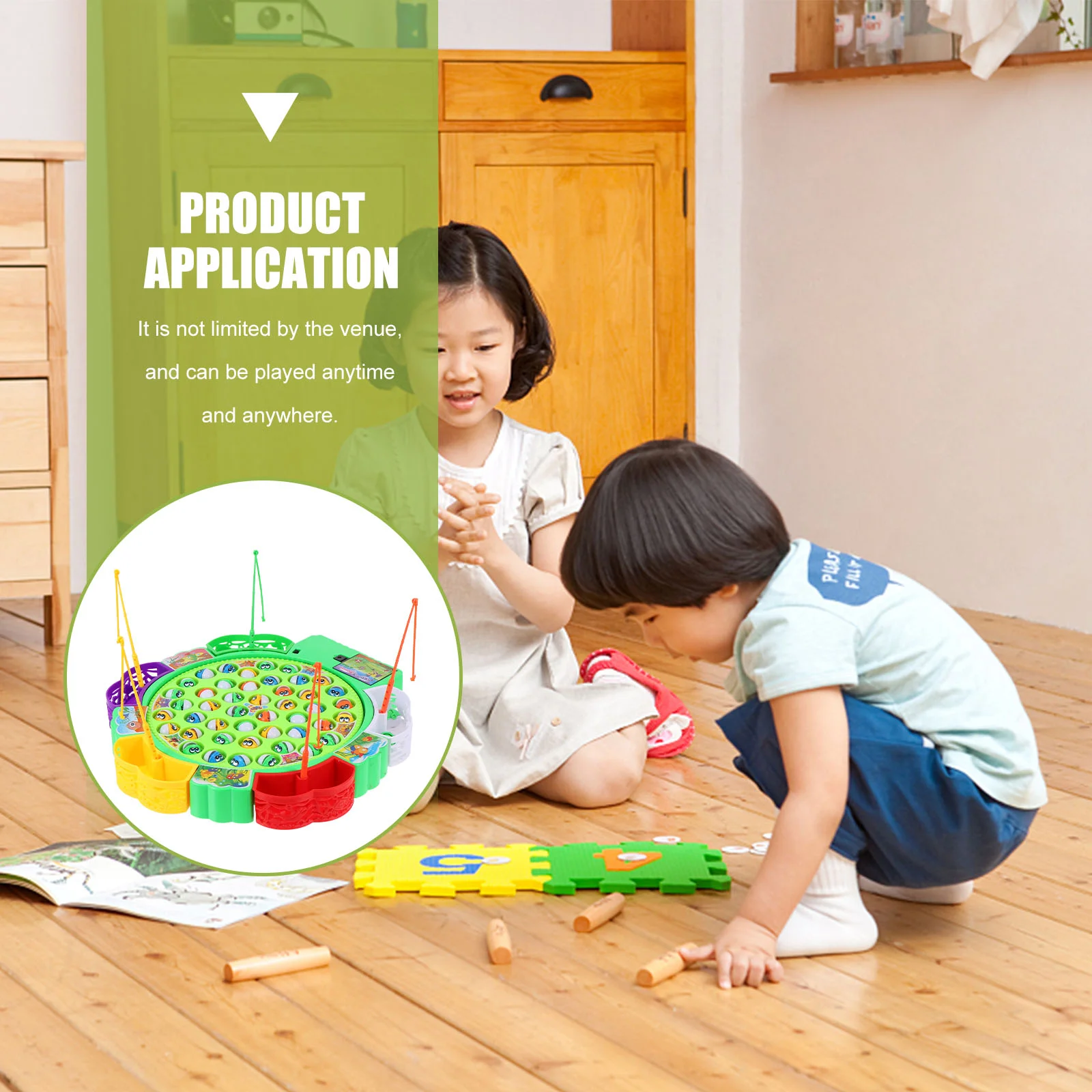 

Fishing Reel Toy Alphabet Puzzle Parent-child Game Magnetic Kid Educational Plastic Interactive Family Funny