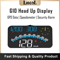 g10 auto gps head up display usb car hud projector speedometer with compass security alarm electronic accessories for all cars