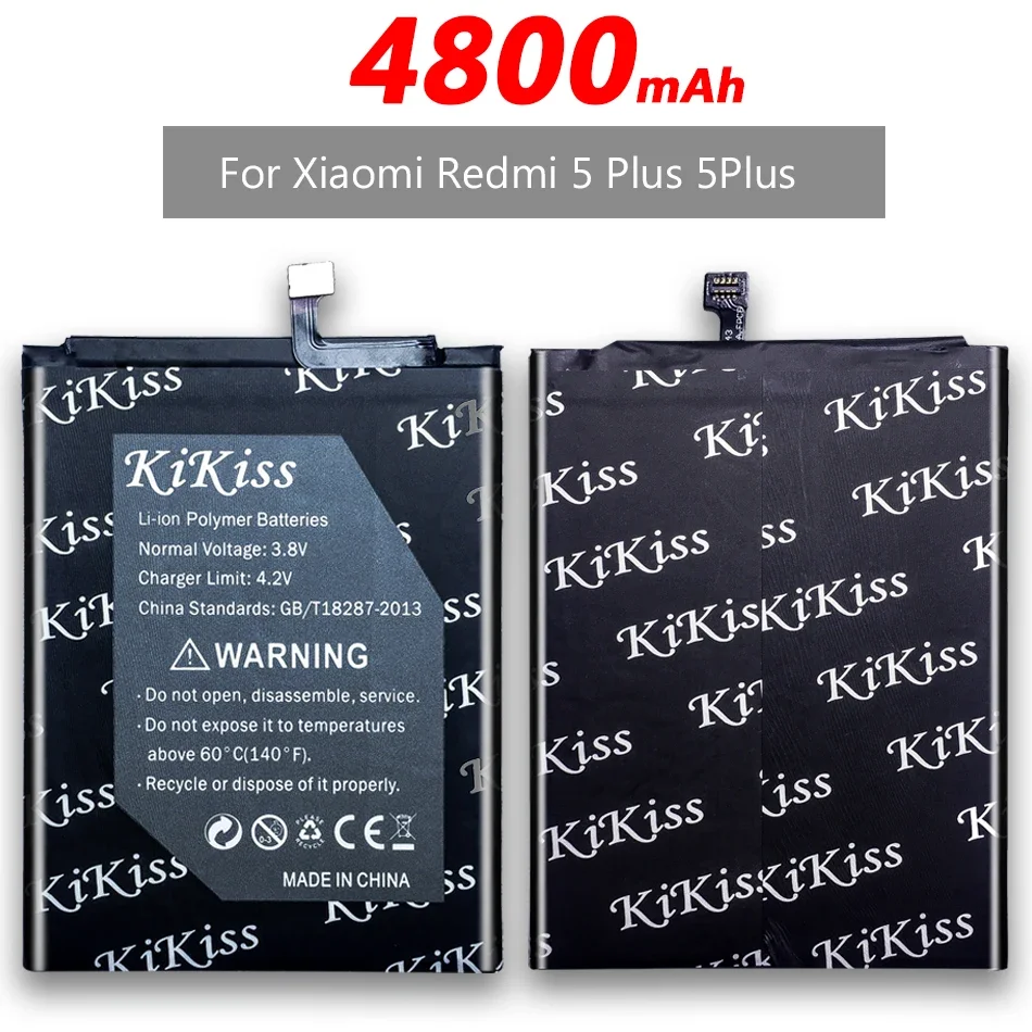 Аккумулятор BN44 4800 мАч для Xiaomi Redmi 5 Plus Bateria