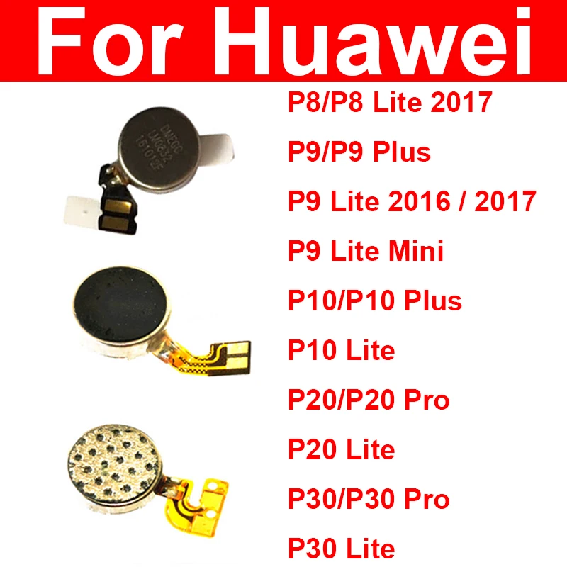 Вибратор Felx кабель для Huawei P8 P9 P10 P20 P30 Pro Plus Lite Mini 2017 2016 Вибрационный модуль