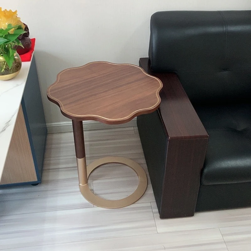 

Home Living Room Furniture Nordic Coffee Table Sofa Side Tables Indoor Mobile Bedside Table Modern Simple Round Storage Desk