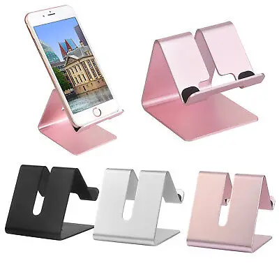 

LY Aluminum Cell Phone Desk Stand Holder For Phone and Tablet New