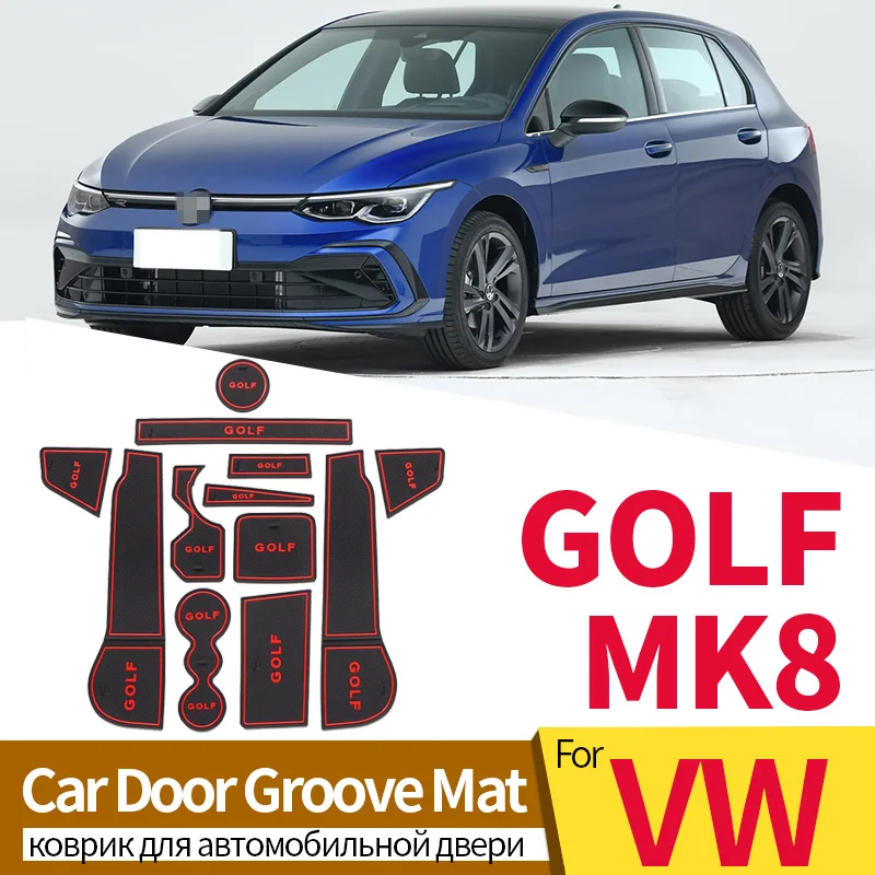 

Door Slot Gasket For VW Volkswagen GOLF MK8 PVC Latex Scratch-resistant And Wear-resistant Interior Decorative Accessories