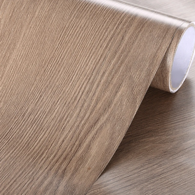 

Renovated the old furniture ambry stickers waterproof wood stickers imitation wood Boeing film from the sticky wallpaper wardr