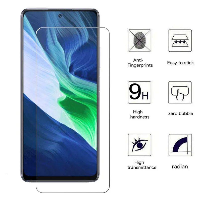 2 in 1 for infinix note 10 pro nfc soft fiber camera lens protection film front 9h 2 5d tempered glass screen protector free global shipping