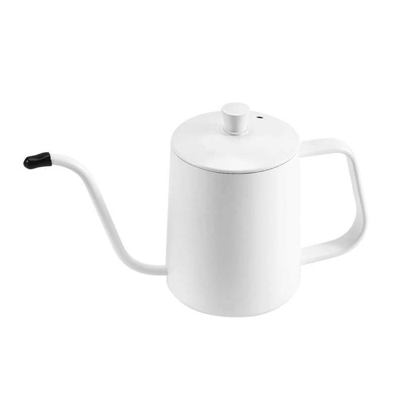 

Koonan Drip Kettle Coffee Tea Pot Non-Stick Coating Gooseneck Drip Thin Mouth Pour Over Coffee Maker Coffee Tool