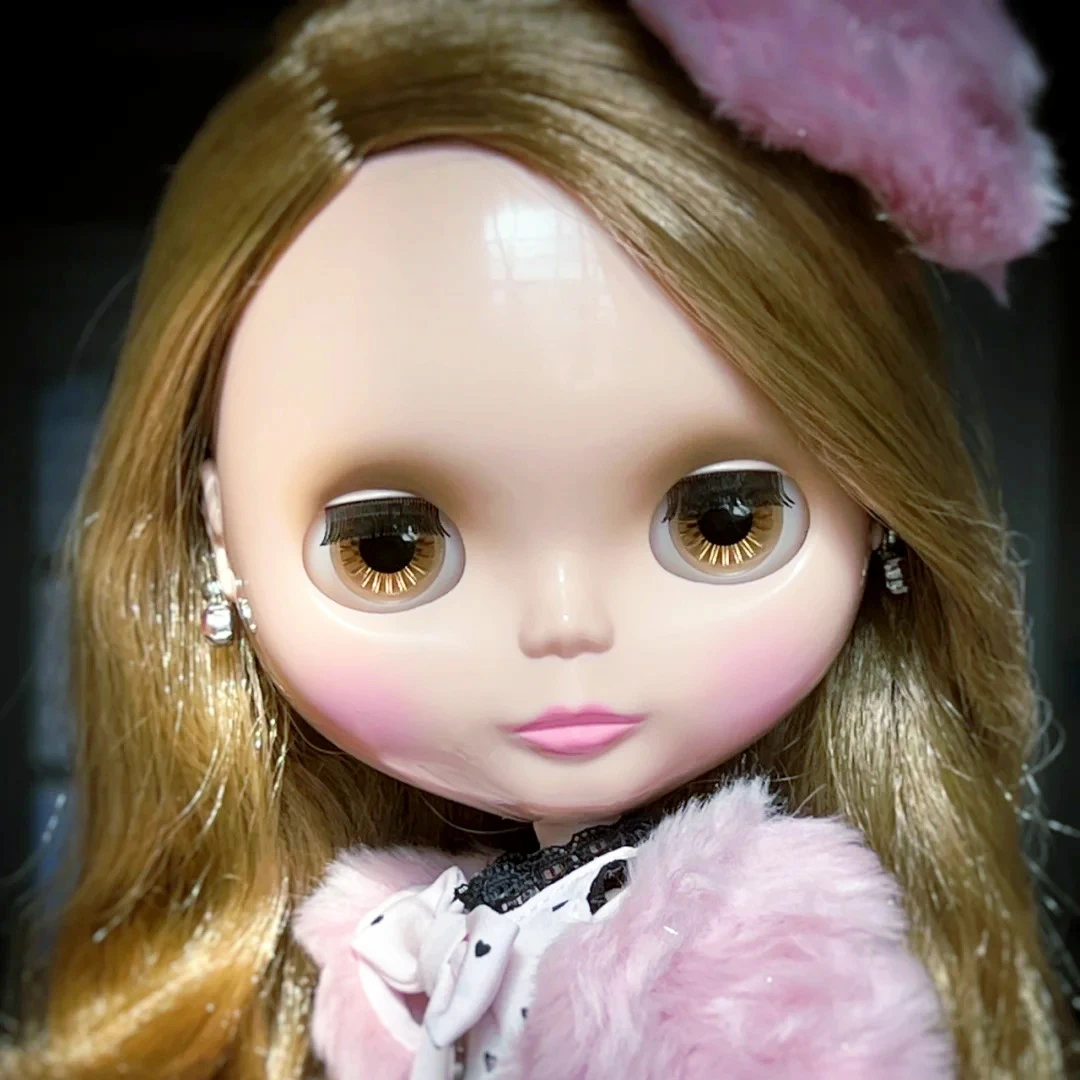 

Последняя Большая распродажа, винтажная кукла Blyth BJD, индивидуальная игрушка для девочек, фигурка шарнирного тела, кавайная коллекция ручной работы, сирофан