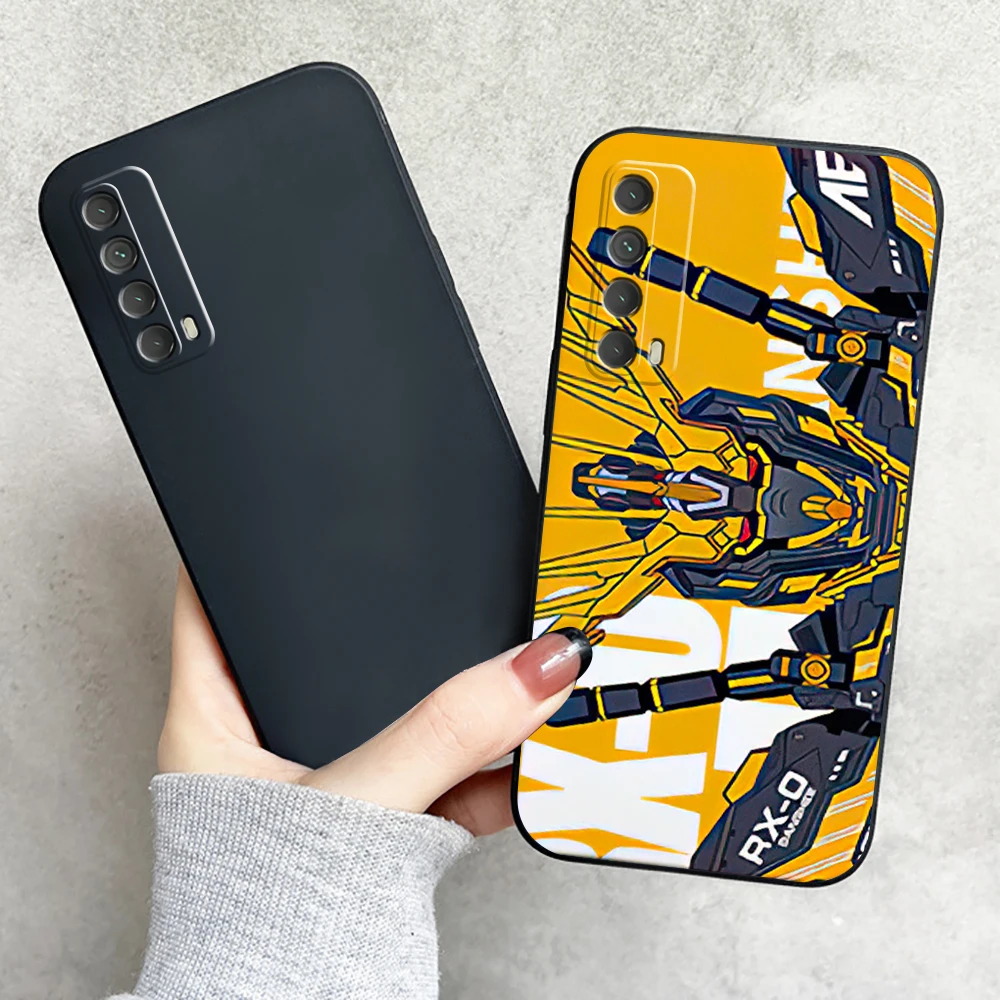 

Mobile Suit Gundam Phone Case For Huawei P Smart Z 2019 2021 P20 P20 Lite Pro P30 Lite Pro P40 P40 Lite 5G Soft Liquid Silicon