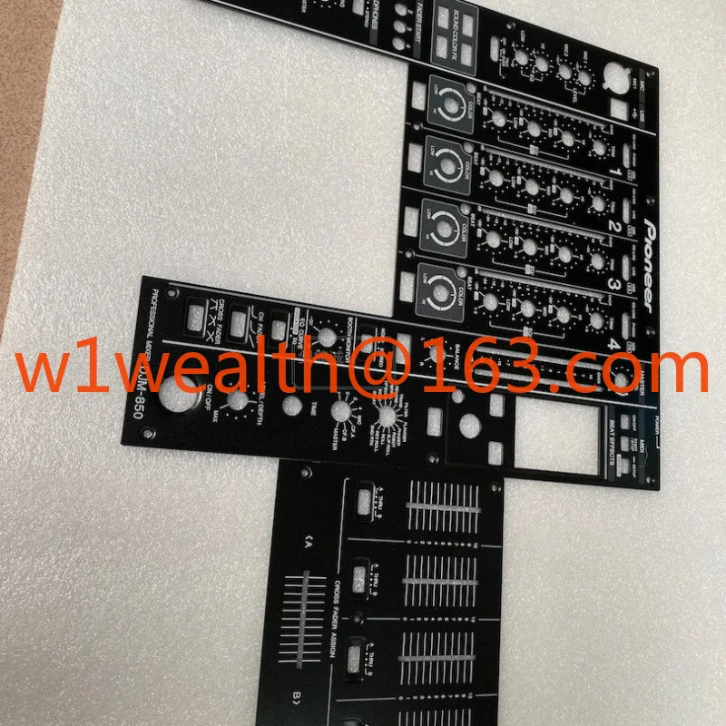 Фото Полный комплект панели DJM-850, плата фейдеров, металлическая пластина, аксессуары для микшерной панели №3