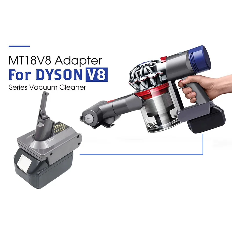 Конвертер dawupine MT18V8 может использоваться для Makita 18 в литий-ионная батарея BL1860 BL1850