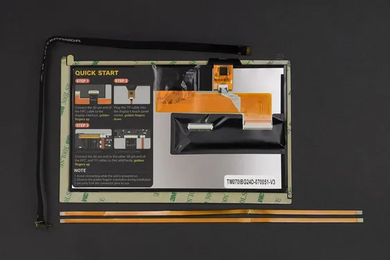 Сенсорный дисплей 7 дюймов 1024x600 (eDP) для LattePanda Mu/LtePanda Sigma