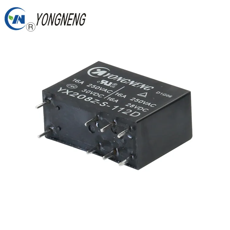 

HKE HRM2 A 4 1393230 7 G2R JQX 14FCL C2 DH12D1 HF115FP 8 PINS 1C FORM C RELAY