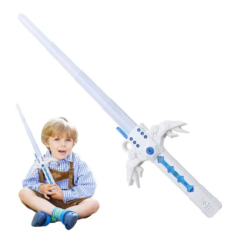 

Женский сабель для детей, крутая игрушка-воин, выдвижные резаки, Сабли для Хэллоуина, наряд, светодиодная игрушка-резак, рождественские подарки