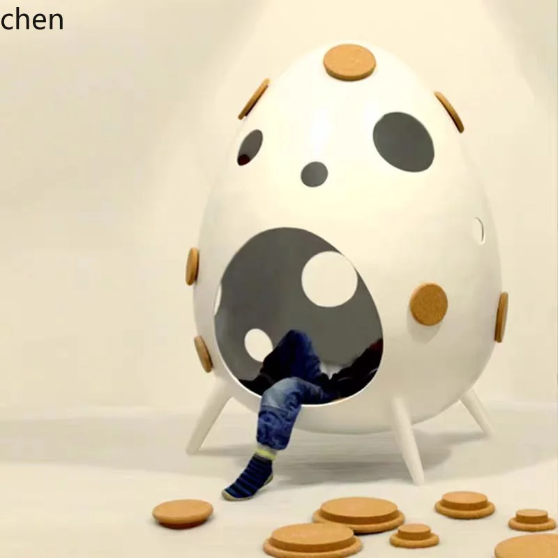 WL орнамент FRP яичная скорлупа сиденье мебель солнечный свет стул для отдыха