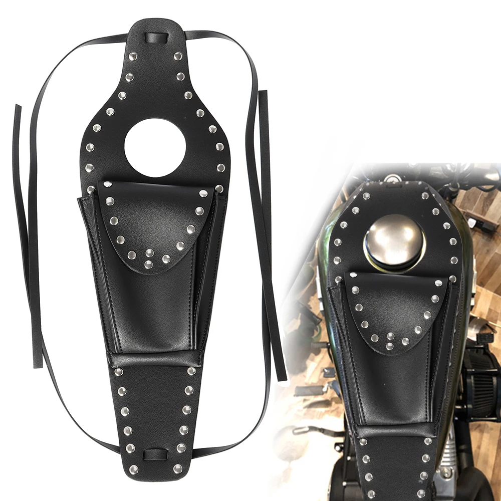 Мотоциклетная версия чехол для топливного бака накладка на панель газа черный