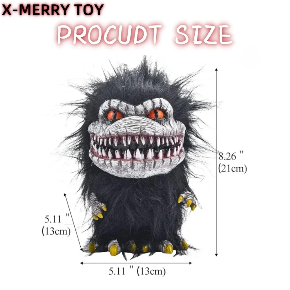 Scary Monster Doll Prop Goth Plushie Реквизит для Хэллоуина Страшные игрушки кукол-животных