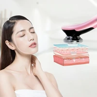 ems facial massager micro current beauty face massager sonic vibration wrinkle remover hot cool ultrasonic face lifting device