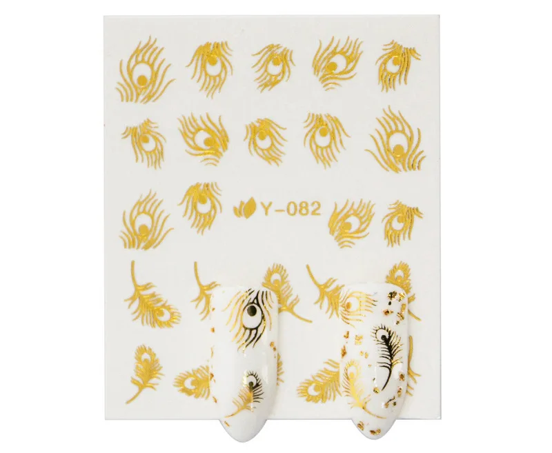 

Watermark Transfer Nail Stickers Y Series Nail Stickers Gold And Silver Hot Water Stickers 30 Dream Catcher Sets
