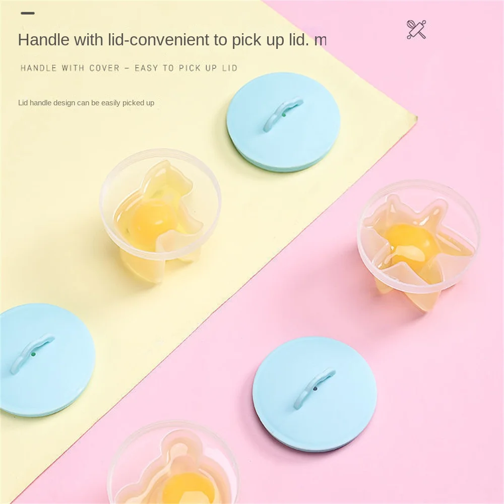 

Cartoon Egg Boiler Creative Egg Mold Mold For Breakfast Kitchen Accessories Pp Egg Steamer Supplementing Egg Custard Household