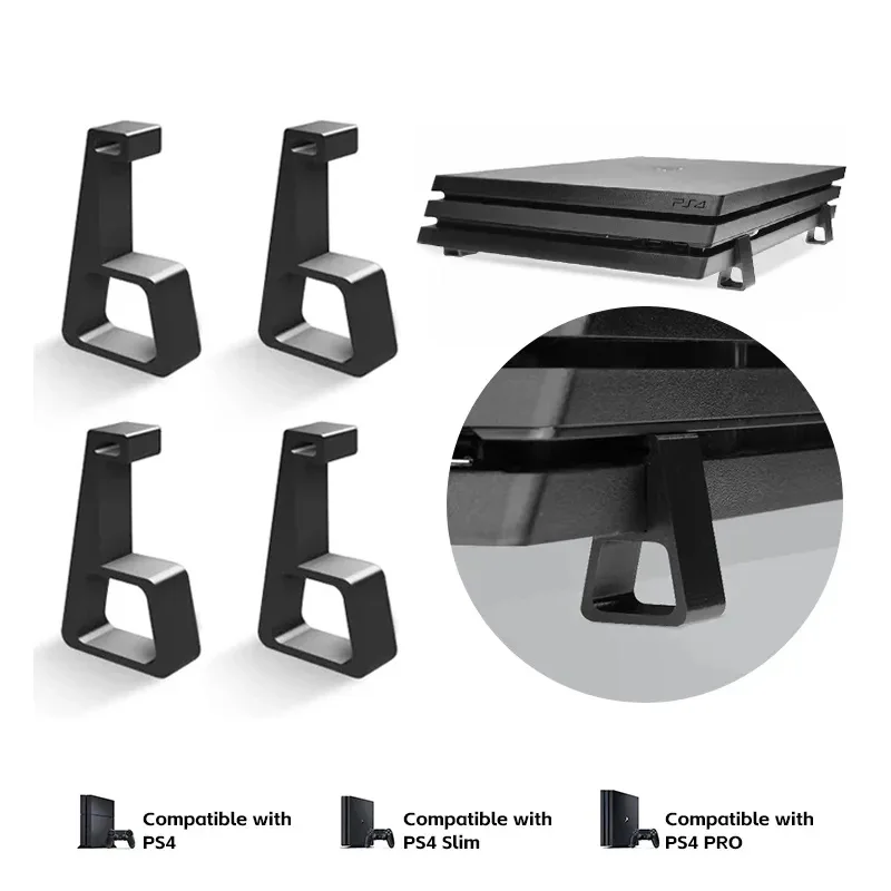 4 шт. подставка для PS4 Slim Pro ABS