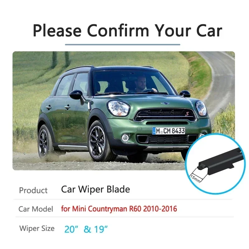 Автомобильные щетки стеклоочистителя для Mini Countryman R60 2010 2011 2012 2013 2014 2016