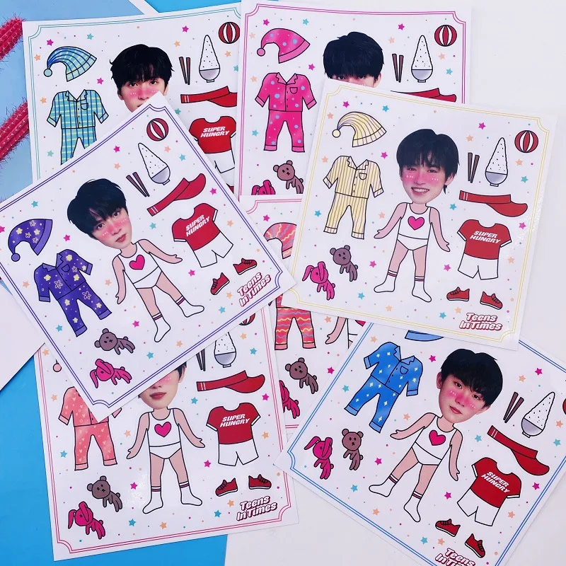 

TNT Teens in Times Cosplay Transparent Stickers Cartoon Stickers