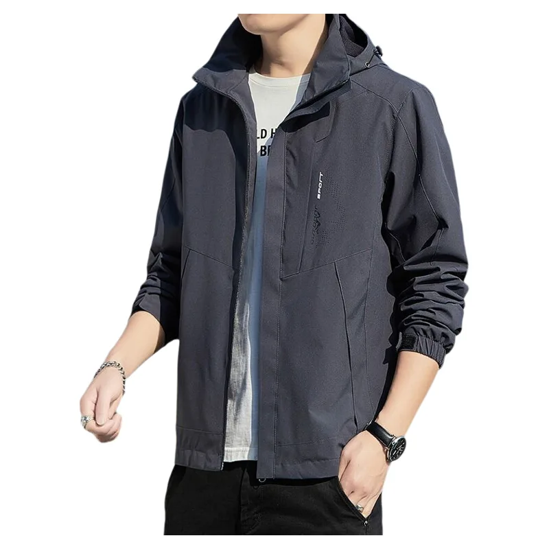 Мужская ветрозащитная водонепроницаемая куртка Woodpecker повседневная Молодежная