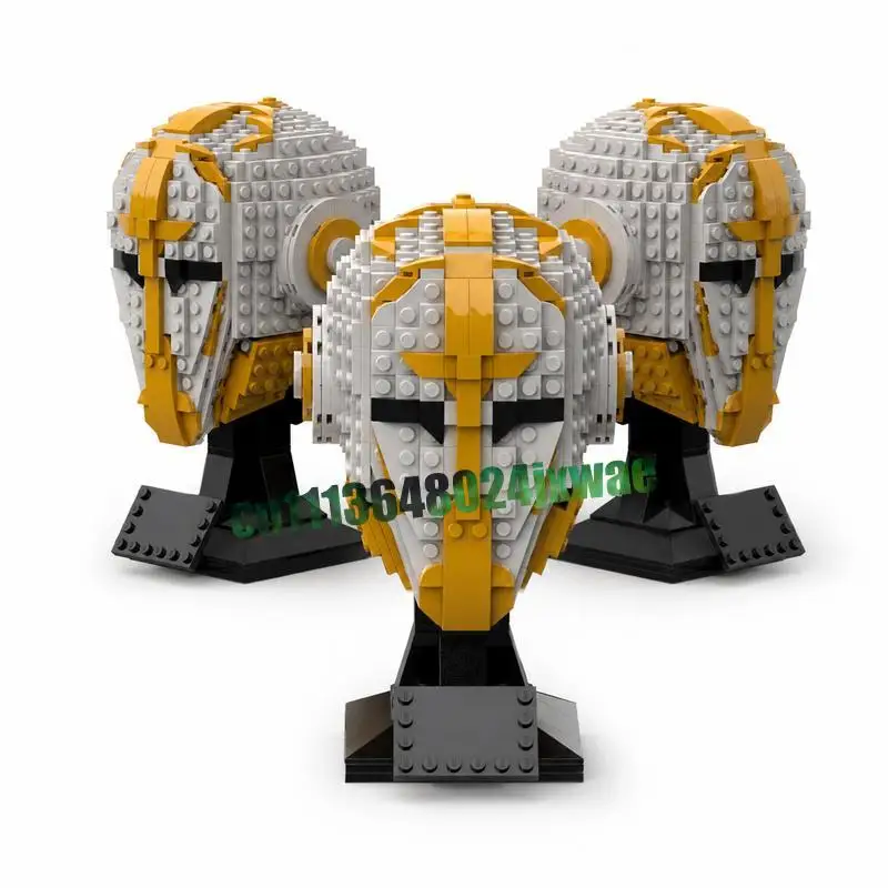 Фото НОВИНКА: Конструктор MOC «Космическая битва: Шлем Стражей Дома Джедаев» (504 детали) – Техническая сборная модель-головоломка для самостоятельной сборки, развивающая творческие способности, обучающая игрушка, подарок №2