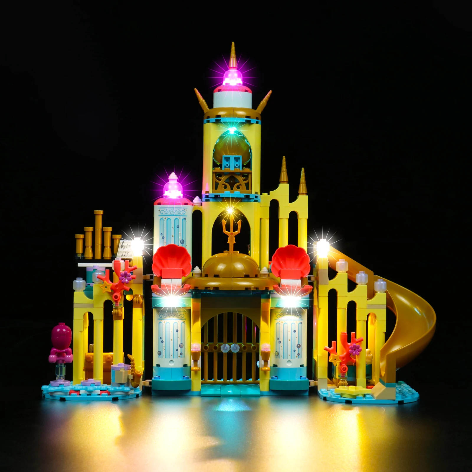 

LED Light Kit for Underwater Palace 43207 (NOT Include the Model)