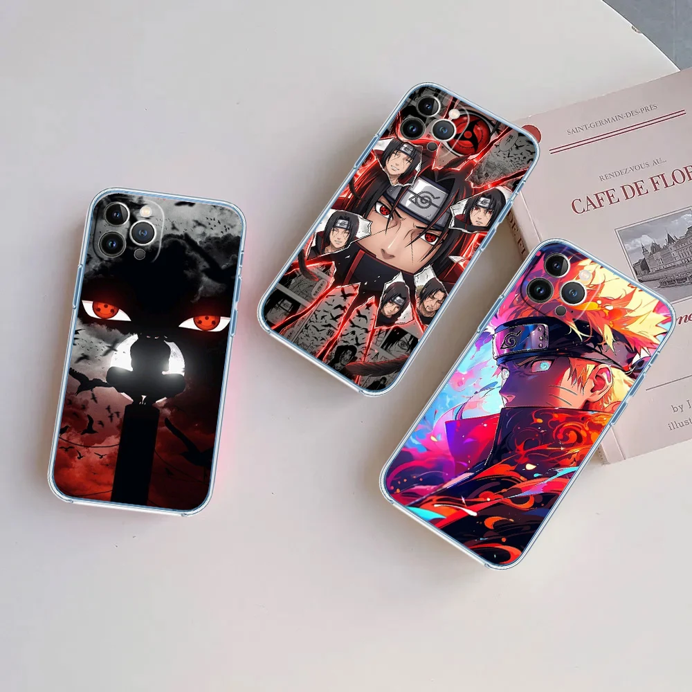Фото Прозрачный чехол для телефона AD41 Naruto Itachi Sasuke для Motorola Moto G7 G8 G9 G84 G85 G73 G24 G15 Z2 Play Power Plus №5