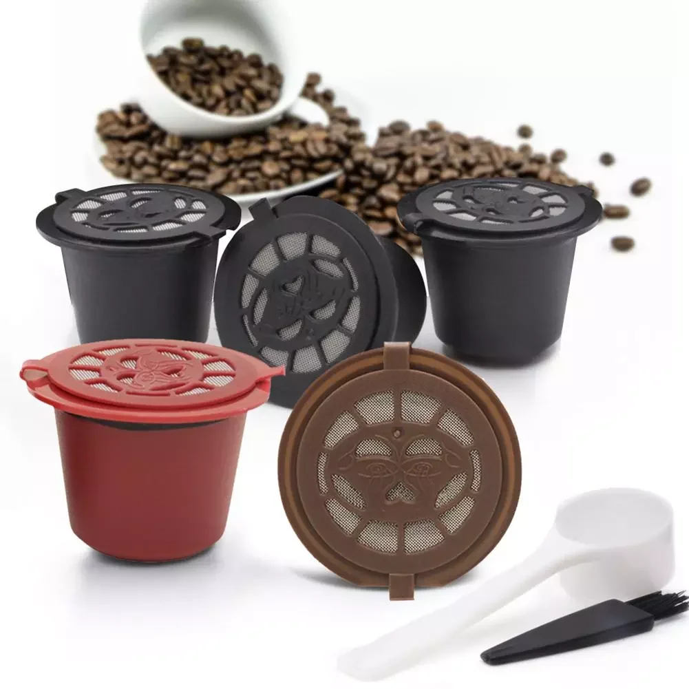 

NEW2023 Reusable Capsule Coffee Cup Filter Dolce Gusto Coffee Machine Refillable Coffee Cup Holder Pod Strainer Coffeeware Gift