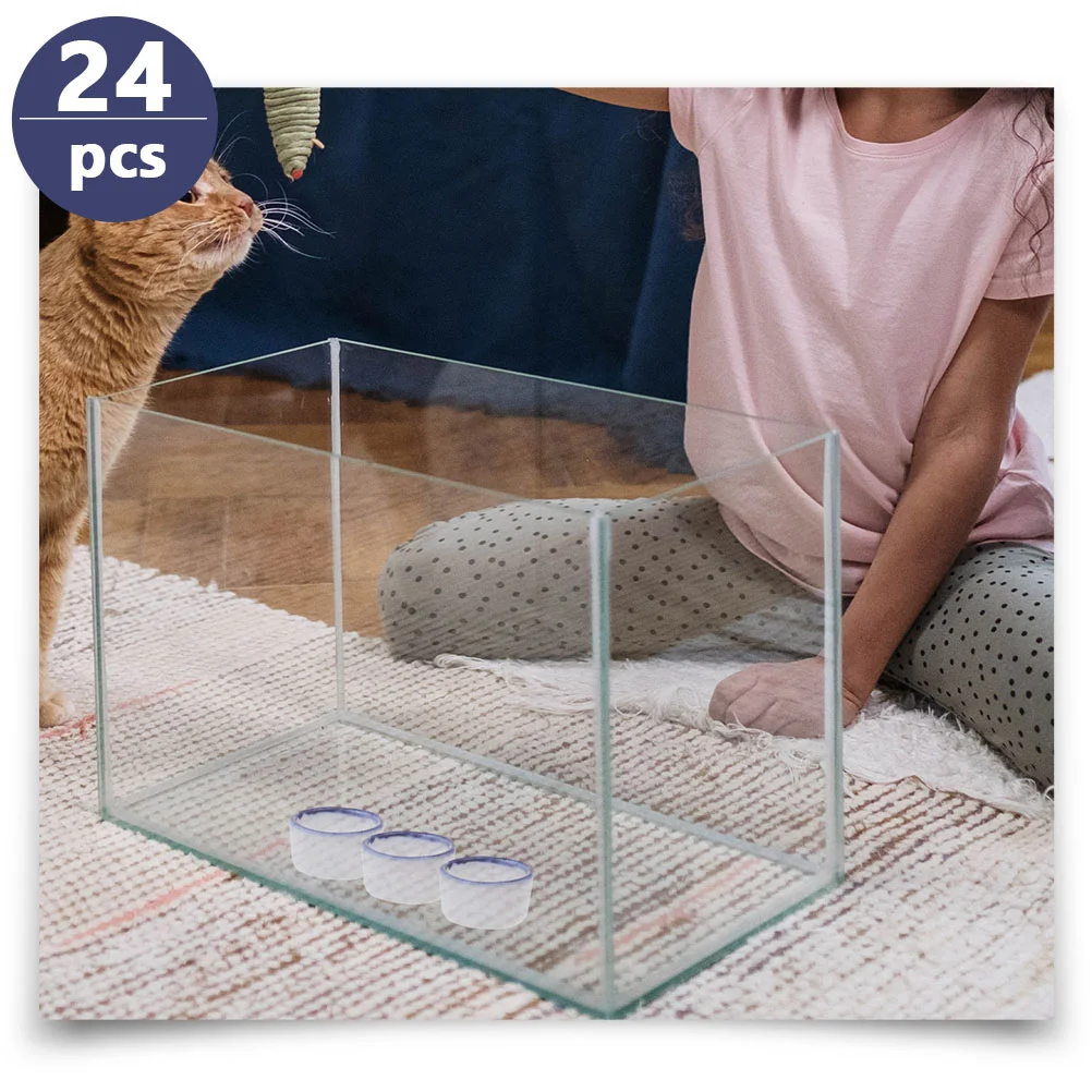 24 шт. корыто для воды пауки контейнер питья рептилия керамическая раковина еда