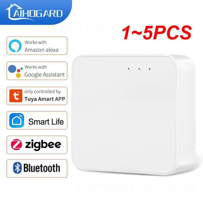 

Шлюз Zigbee Tuya для умного дома, многорежимный сетевой хаб с Bluetooth, работает с Alexa Echo, 1-5 шт.