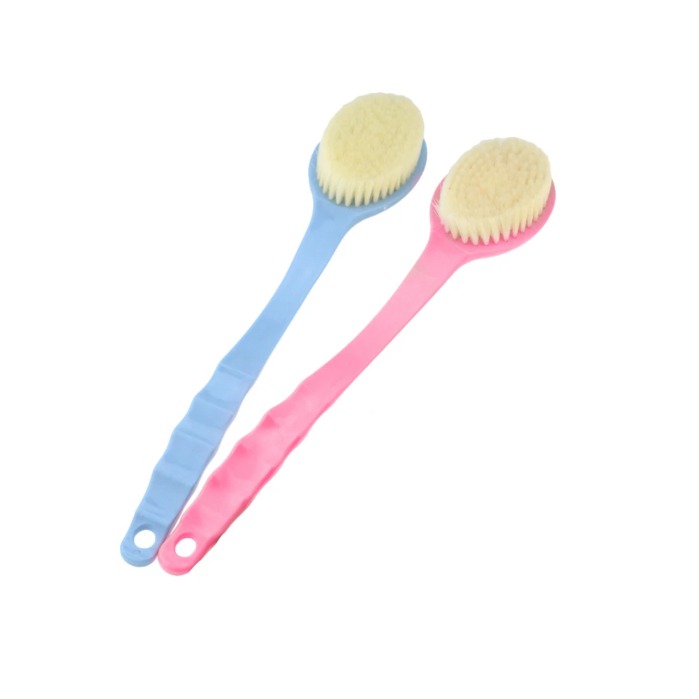 

1Pcs NEW Long Handled Plastic Bath Shower Back SPA Brush Scrubber Skin Cleaning Brushes Body For Bathroom Accessories Clean Tool