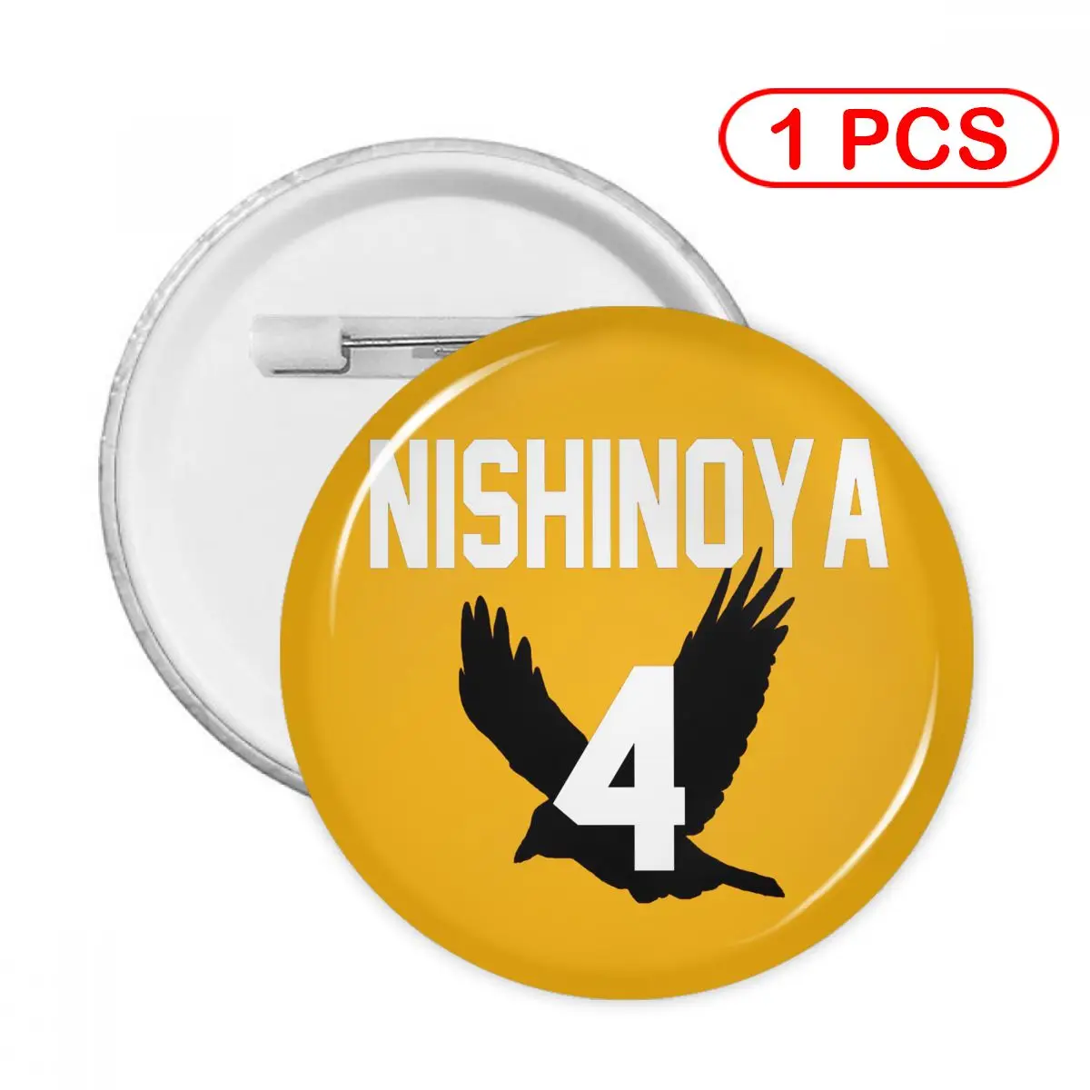 

Haikyuu Volleyball Nishinoya Number Pins Creative Brooch Jewelry Decor Metal Pin Badge Girl Child Broche Button Clothes Gift