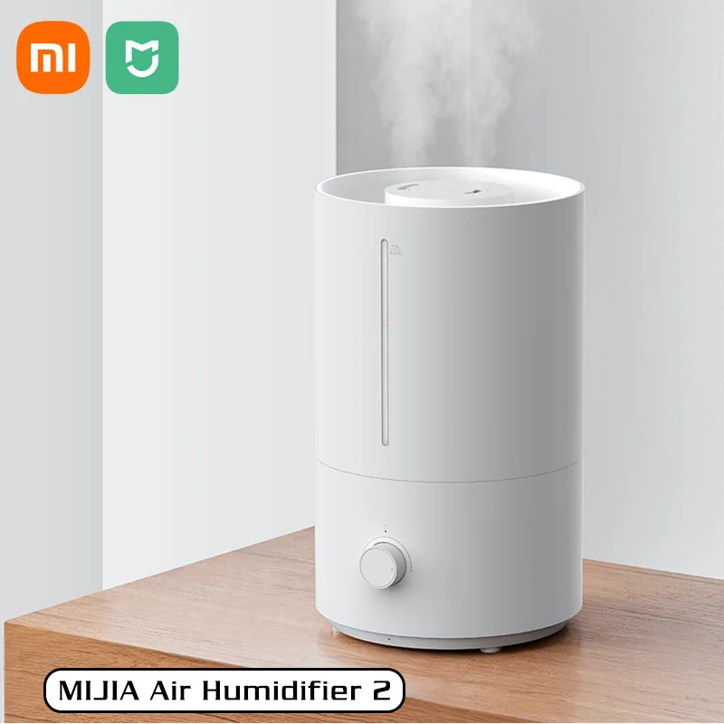 Оригинальный увлажнитель воздуха XIAOMI MIJIA 2 л 300 мл/ч, распылитель эфирного масла для ароматерапии, домашний увлажнитель воздуха